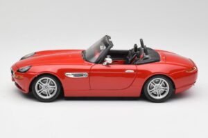 BMW Z8 E52 Červený Metalíza Bburago 1:18 18-12032 Kov – obrázek 4 z 8