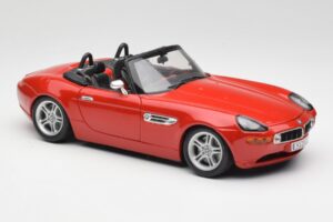 BMW Z8 E52 Červený Metalíza Bburago 1:18 18-12032 Kov – obrázek 6 z 8
