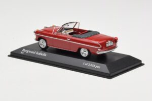 Borgward Isabella Kabriolet Červený Minichamps 1:43 400096060 Kov – obrázek 3 z 4