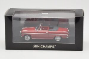 Borgward Isabella Kabriolet Červený Minichamps 1:43 400096060 Kov – obrázek 4 z 4