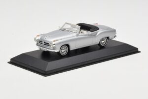 Borgward Isabella Kabriolet Stříbrný Minichamps 1:43 400096030 Kov – obrázek 2 z 4