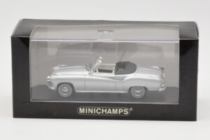 Borgward Isabella Kabriolet Stříbrný Minichamps 1:43 400096030 Kov – obrázek 4 z 4