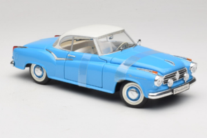 Borgward Isabella Coupe Modrý Revell 1:18 08859-P1 Kov – obrázek 4 z 6
