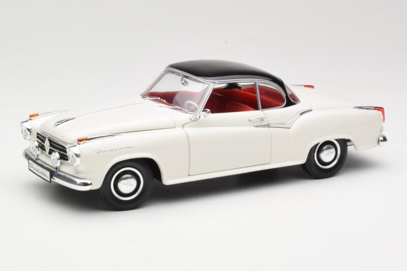 Borgward Isabella Coupe Bílý Revell 1:18 08982-W1 Kov