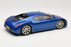Bugatti EB 18.3 Chiron Modrý AUTOart 1:18 70911 Kov – obrázek 3 z 8