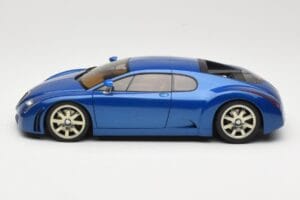 Bugatti EB 18.3 Chiron Modrý AUTOart 1:18 70911 Kov – obrázek 4 z 8