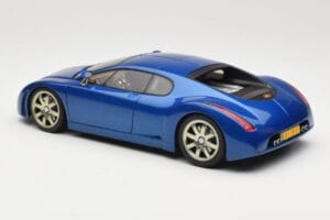 Bugatti EB 18.3 Chiron Modrý AUTOart 1:18 70911 Kov – obrázek 7 z 8