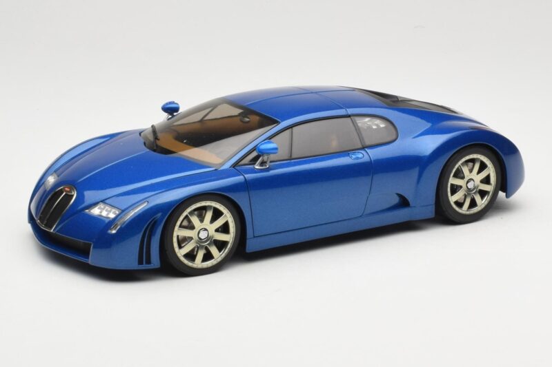 Bugatti EB 18.3 Chiron Modrý AUTOart 1:18 70911 Kov