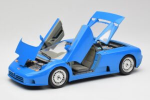 Bugatti EB110 Modrý Bburago 1:18 3035 Kov – obrázek 2 z 8