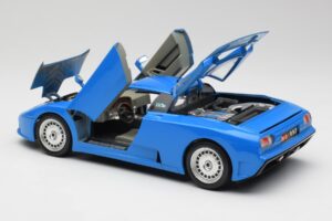 Bugatti EB110 Modrý Bburago 1:18 3035 Kov – obrázek 6 z 8