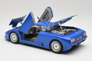 Bugatti EB110 Tmavě Modrý Bburago 1:18 3035-DB Kov – obrázek 5 z 8