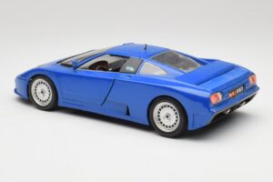 Bugatti EB110 Tmavě Modrý Bburago 1:18 3035-DB Kov – obrázek 7 z 8