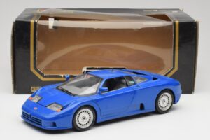 Bugatti EB110 Tmavě Modrý Bburago 1:18 3035-DB Kov – obrázek 8 z 8