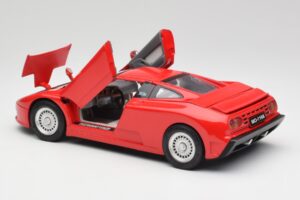 Bugatti EB110 SS Červený Anson 1:18 30303-W-M1 Kov – obrázek 5 z 8