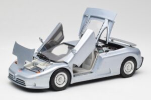 Bugatti EB110 SS Stříbrný Anson 1:18 30303-W-M2 Kov – obrázek 2 z 8
