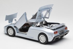 Bugatti EB110 SS Stříbrný Anson 1:18 30303-W-M2 Kov – obrázek 5 z 8
