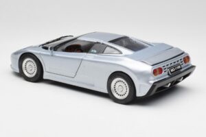 Bugatti EB110 SS Stříbrný Anson 1:18 30303-W-M2 Kov – obrázek 7 z 8