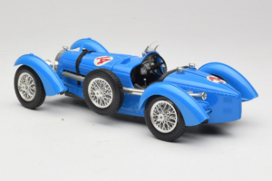 Bugatti Type 51 Grand Prix #14 Modrý Bburago 1:18 3012-M1 Kov – obrázek 5 z 6