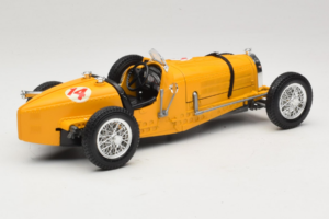 Bugatti Type 59 #14 Grand Prix Oranžový Bburago 1:18 3012 Kov – obrázek 2 z 6