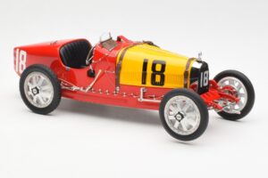 Bugatti T35 National Colors Spain CMC 1:18 M-100-B-016 Kov – obrázek 4 z 6