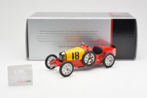 Bugatti T35 National Colors Spain CMC 1:18 M-100-B-016 Kov – obrázek 6 z 6