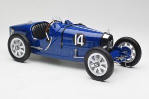 Bugatti Type 35 #14 Dark Blue Norev 1:12 125703 Kov – obrázek 4 z 6
