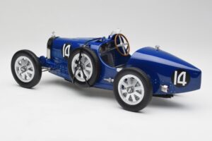 Bugatti Type 35 #14 Dark Blue Norev 1:12 125703 Kov – obrázek 5 z 6