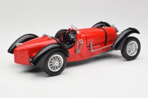 Bugatti Type 55 Červený Bburago 1:18 3009 Kov – obrázek 2 z 6