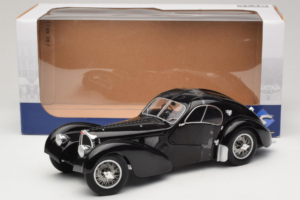 Bugatti Type 57 SC Atlantic Černý Solido 1:18 S1802101 Kov – obrázek 6 z 6