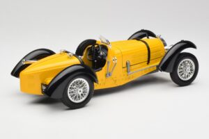 Bugatti Type 59 Žlutý Bburago 1:18 3005 Kov – obrázek 3 z 8