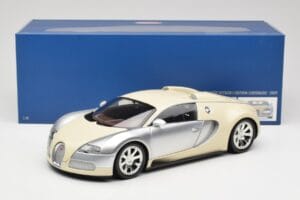 Bugatti Veyron Edition Centenaire Chrome Beige Minichamps 1:18 100110854 Kov – obrázek 8 z 8