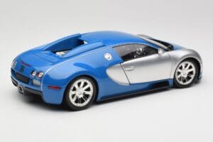 Bugatti Veyron Edition Centenaire Chrome Blue Minichamps 1:18 100110850 Kov – obrázek 3 z 8