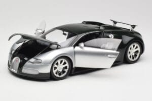 Bugatti Veyron Edition Centenaire Chrome Green Minichamps 1:18 100110852 Kov – obrázek 2 z 8
