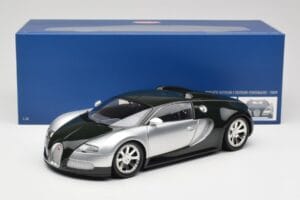 Bugatti Veyron Edition Centenaire Chrome Green Minichamps 1:18 100110852 Kov – obrázek 8 z 8