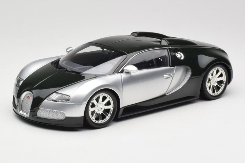 Bugatti Veyron Edition Centenaire Chrome Green Minichamps 1:18 100110852 Kov