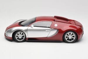 Bugatti Veyron Edition Centenaire Chrome Red Minichamps 1:18 100110851-O Kov – obrázek 4 z 8