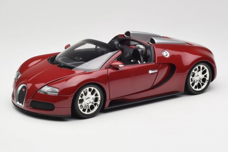 Bugatti Veyron Grand Sport Červený Minichamps 1:18 100110832 Kov