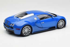 Bugatti Veyron Světle Modrá Tmavě Modrá Minichamps 1:18 100110821 Kov – obrázek 3 z 8