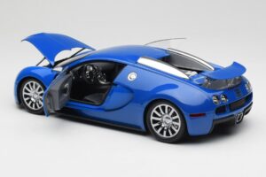 Bugatti Veyron Světle Modrá Tmavě Modrá Minichamps 1:18 100110821 Kov – obrázek 5 z 8