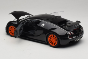 Bugatti Veyron Super Sport Black Metallic Minichamps 1:18 100110842 Kov – obrázek 5 z 8