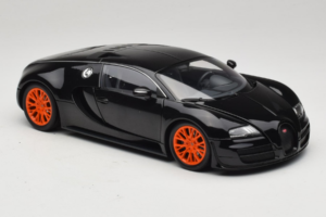 Bugatti Veyron Super Sport Black Metallic Minichamps 1:18 100110842 Kov – obrázek 6 z 8