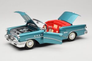 Buick Century Kabriolet Modrý Mira 1:18 6134 Kov – obrázek 2 z 8