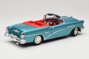 Buick Century Kabriolet Modrý Mira 1:18 6134 Kov – obrázek 3 z 8
