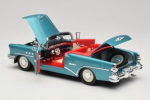 Buick Century Kabriolet Modrý Mira 1:18 6134 Kov – obrázek 5 z 8