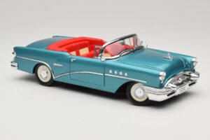 Buick Century Kabriolet Modrý Mira 1:18 6134 Kov – obrázek 6 z 8
