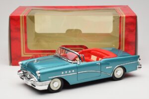 Buick Century Kabriolet Modrý Mira 1:18 6134 Kov – obrázek 8 z 8