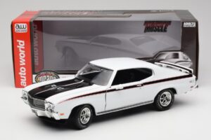 Buick GSX Bílý American Muscle 1:18 AMM1322/06 Kov – obrázek 8 z 8