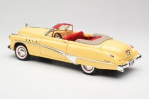 Buick Roadmaster Chrome Yellow Motormax 1:18 23124646-M17 Kov – obrázek 7 z 8