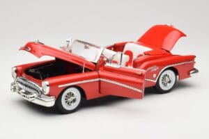 Buick Skylark Kabriolet Červený Motormax 1:18 73129 Kov – obrázek 2 z 8