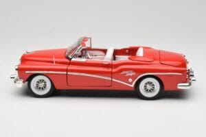 Buick Skylark Kabriolet Červený Motormax 1:18 73129 Kov – obrázek 4 z 8